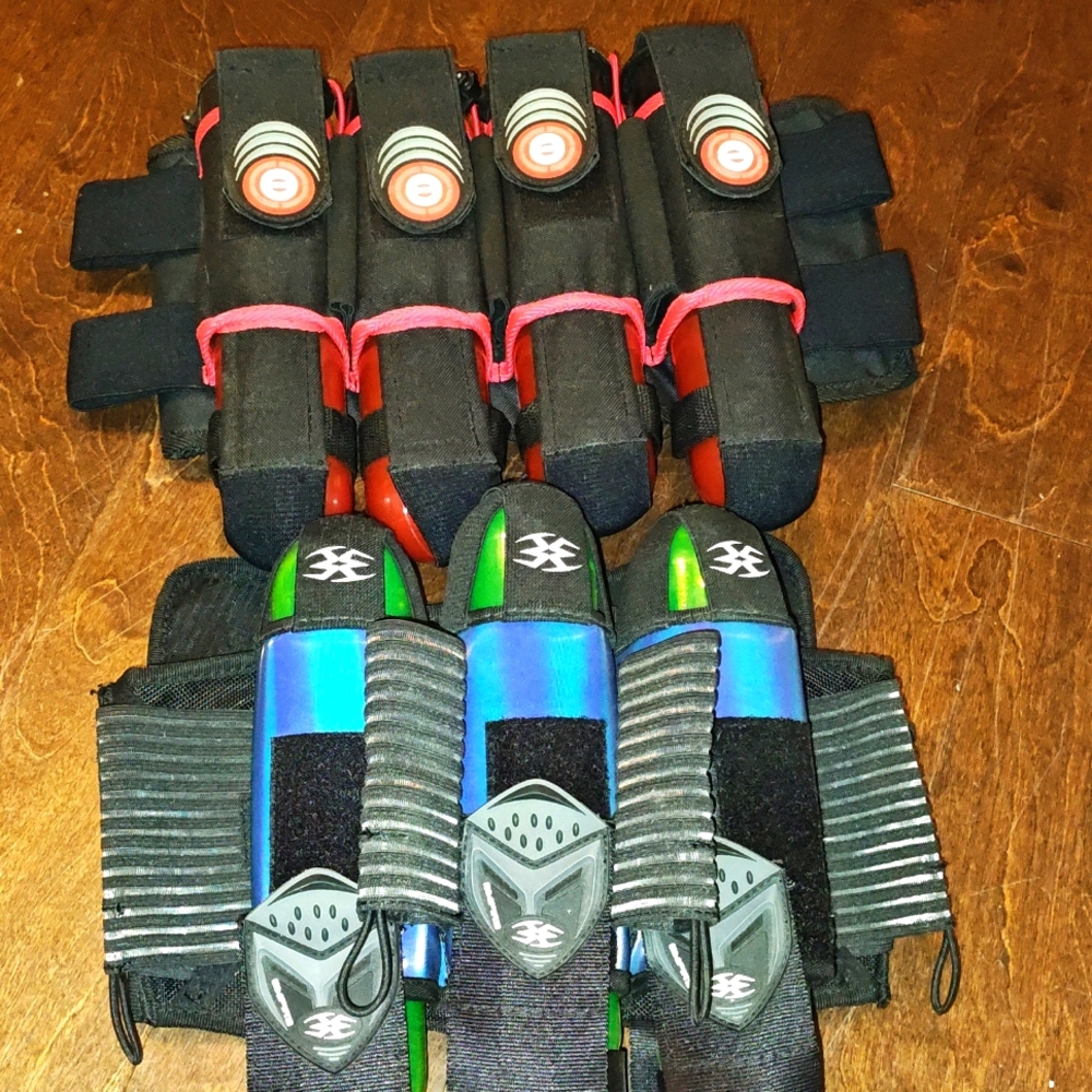 2 paint ball accessories